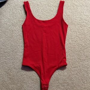 Express Red Women's Bodysuit